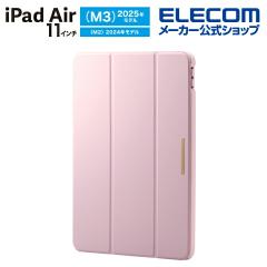 �G���R�� iPadAir 11inch M3/M2 �p �t���b�v�P�[�X ���^�y�� CHIC STYLE �X���[�v�Ή� �P�[�X �J�o�[ �w�ʃN���A ���x���_�[ ��TB-A25MWV