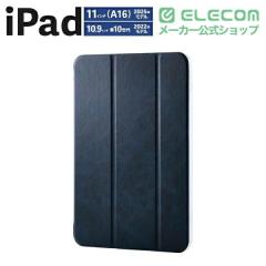 �G���R�� iPad 11�C���` (A16) �p �t���b�v�P�[�X ���^�y�� �w�ʃN���A 2�A���O�� iPad11�C���`(A16) / 10.9�C���`(��10����) �t���b�v�P