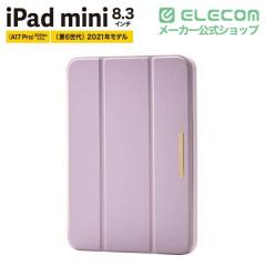 �G���R�� iPad mini 8.3inch A17 Pro �p �t���b�v�P�[�X ���^�y�� CHIC STYLE �X���[�v�Ή� �t���b�v �P�[�X �J�o�[ �w�ʃN���A ���x���_