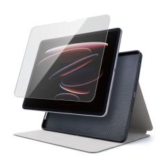 �G���R�� iPad Air 13�C���`�p �ی�L�b�g �t���ی� �K���X �t�B���� �Ռ��z���P�[�X �u���b�N��TB-A26XSASTBK
