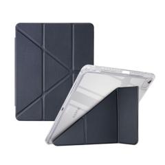 �G���R�� iPad Air 13�C���`�p �܂莆�P�[�X �w�ʃN���A �X�^���h�@�\ �u���b�N��TB-A26XWVORBK