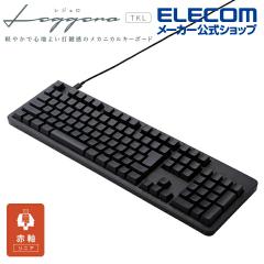 �G���R�� �Ԏ� �t���T�C�Y �L�� ���J�j�J�� �t���L�[�{�[�h Leggero ���W�F�� USB Type-C���E�� �u���b�N��TK-MC50UKLBK