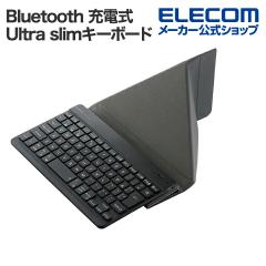 �G���R�� �[�d�� Bluetooth Ultra slim �L�[�{�[�h �gSlint�h �����^ �p���^�O���t�� �ی�P�[�X�t �u���b�N ��TK-TM15BPBK