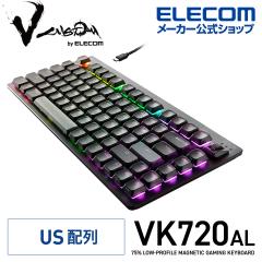 �y�݌ɏ����E���������I�z �G���R�� V custom �Q�[�~���O �L�[�{�[�h 75���T�C�Y ���[�v�� �L�� VK720A ���E�� ���C���A�i���O���m�X�C�b