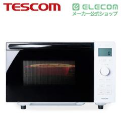 テスコム TESCOM オーブンレンジ 18L フラットテーブル コンパクト