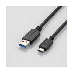 �G���R�� USB TypeC�P�[�u�� USB3.1 (A-TypeC) 1.5m �u���b�N 1.5m��USB3-AC15BK