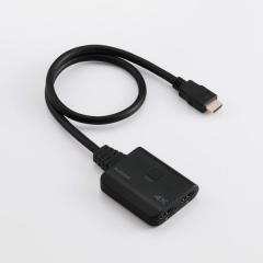 �G���R�� HDMI���z�� ����1/�o��2 4K30Hz�Ή� 1����(HDMI)+2�o��(HDMI) �u���b�N ��VSP-HD4K120BK