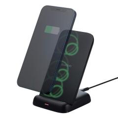 �G���R�� ���C�����X�[�d�� Qi�F�� �[�d�X�^���h 12W / 10W / 7.5W / 5W �����[�d ���u��/�c�u�� �y iPhone Pixel Xperia Galaxy Android