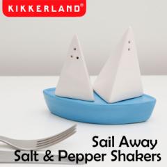  Kikkerland LbJ[h Sail Away Salt & Pepper Shakers KSP21 ZCAEFC\gybp[VFCJ[ / \gybp[ 