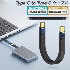 USB4.0 Type-C to Type-CP[u oCobe[p nup for iPhone15/MacBook Pro/iPad Pro/Galaxy S23Ȃ usb-cP[u Z