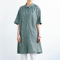 ブラウス レディース 秋冬 日本製 ペイズリープリントブラウス ネイビー系 ピンタックブラウス 婦人服 ミセス シニア 女性 ブルー 青 紺色　nss　p20598 p25516-1.jpg