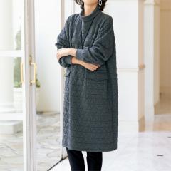 春夏 日本製 綿100％ 紳士亀田縞ちぢみ織7分袖シャツ（全2色