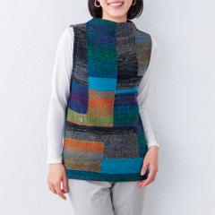 日本製 中綿キルトホームジャケット 紺色 半纏 袢纏 中綿入り羽織り