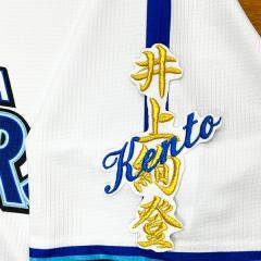 ☆送料無料☆横浜 DeNA ベイスターズ 井上絢登 ネーム 白布 応援 刺繍