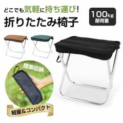折りたたみ椅子 アウトドアチェア キャンプ 軽量 折り畳み コンパクト レジャー イス 持ち運び 小型 室内 屋外 イベント 釣り