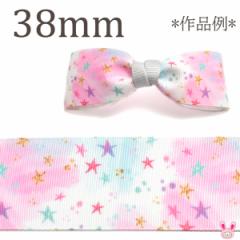 �v�����g���{���@�s���N�̖��F�X�^�[�����{���@��38mm�@1m�P�ʁ@�؂蔄��@(3m�ȏ�)�@�m�݌Ɍ���n