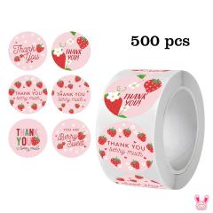 �M�t�g�V�[���@䕂�Thank you�V�[���@���a25mm�@1���[��500��