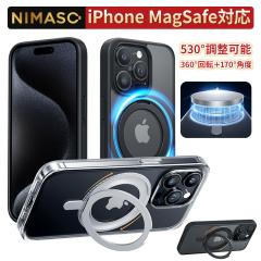 NIMASO iPhone16P[X 360]X^hMagSafeΉ O}Olbg ČRMILKi ϏՌ wh~ ?h~ (XV[Yj