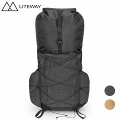 ���C�g�E�F�C LITEWAY ELEMENTUM PACK 50L (ECOPAK EPX200) �g���b�L���O �U�b�N