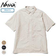 �i���K NANGA �h�b�g�G�A �R���t�B�[ �V���[�g�X���[�u�V���c �����Y DOT AIR COMFY S/S SHIRT Ms �A�E�g�h�A �z�� ���� �y�� �ʋC��