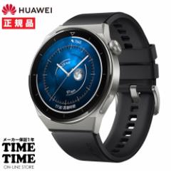 HUAWEI t@[EFC WATCH GT3 Pro NVbNf 46mm ubN X}[gEHb` ODN-B19 yS̃[J[1Nۏ؁z