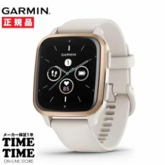 GARMIN K[~ Venu Sq 2 Music Fj[ GXL[2 ~[WbN Ivory/Peach Gold SuicaΉ 010-02700-71 yS̃[J[1N