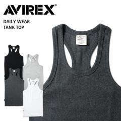 AVIREX  fC[ u ^Ngbv  ArbNX Y DAILY S/S RIB TANK TOP Ci[ uh  Jbg\[ Vv אg 