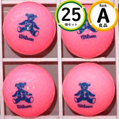 A�����N���I �E�B���\�� WILSON �x�A 25�� ���قڂȂ��E���i�� ���X�g�{�[�� �������� 25�� �s���N�J���[ ���f�B�[�X