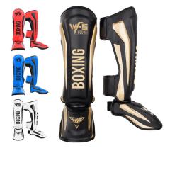 新品 正規 TWINS 本格 レッグガード 青金 レガース サイズ選択/M/L