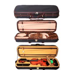 VIOLIN CASE �o�C�I�����P�[�X �y�� �Ǌy�� �I�b�N�X�t�H�[�h �y�� �h���� �P�[�X �����` 3WAY �����b�N �V�����_�[ ���
