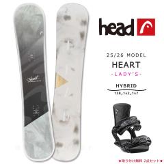 �X�m�[�{�[�h �� ���f�B�[�X 2�_ �Z�b�g head �w�b�h  HEART 2026���f�� �X�m�{�[ ���S�� �n�C�u���b�h �L�����o�[ �{�[�h �u�����h �K�[