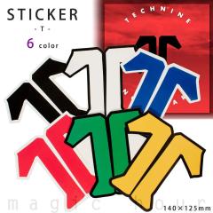 �������� TECHNINE �e�b�N�i�C�� �X�e�b�J�[ �u�����h������� ���������� T���S T9-STICKER-T