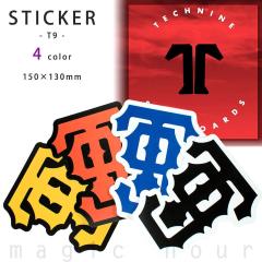 �������� TECHNINE �e�b�N�i�C�� �X�e�b�J�[ �u�����h������� ���������� T9���S T9-STICKER-T9