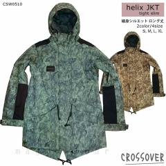 �X�m�[�{�[�h �X�m�{�[ �E�F�A �����Y ���f�B�[�X �X���� �אg �W���P�b�g �� crossover �N���X�I�[�o�[ helix jacket CSW0510 �v�����g