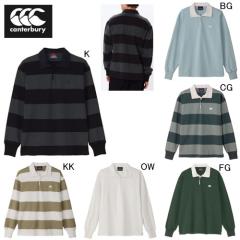 カンタベリー ラガーシャツ 長袖 襟付 メンズ canterbury ロング