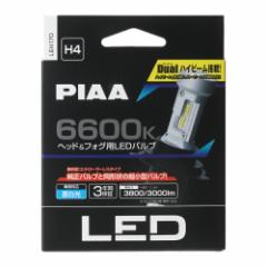 PIAA wbhCg/tHOCgp LED 6600K qRg[[X^Cvr 12V 18/18W Hi3800/Lo3000lm H4 3Nۏ ԌΉ 2 LEH