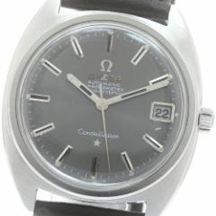オメガ OMEGA 7304.11 デビル クラシック YGベゼル デイト 自動
