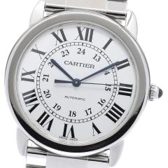 カルティエ CARTIER W7100046 カリブル ドゥ カルティエ デイト クロノ
