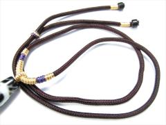 �f�U�C���g�ݕR�l�b�N���X �u���E���J���[�R �����T�C�Y��60cm�O�� �T�C�Y���ߕt�� 1�{���� �V��E�V�R�΂������\ �^�C�vQ �p���[�X