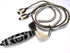 �f�U�C���g�ݕR�l�b�N���X �z���C�g&�u���E��MIX�J���[ �����T�C�Y��60cm �����̒����\�ȑg�ݕR�l�b�N���X �V�� �V�R�΂������\ �^