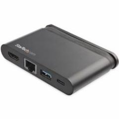 StarTech.com USB}`nu/USB-C/4K30Hz HDMI/100W PD/2x USB/LAN/TB3(DKT30CHCPD) ڈ݌=