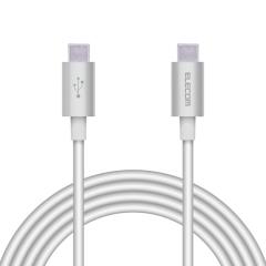 �G���R�� USB Type C �P�[�u�� 2m PD 60W �f���V�j�N�C �ϋv�d�l �V���o�[(MPA-CCPS20PNSV) ���񂹏��i