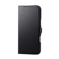 �G���R�� iPhone 17 Pro Max �P�[�X ���U�[ �蒠�^ �}�O�l�b�g �Ռ��z�� ��(PM-A25DPLFY3BK) ���񂹏��i