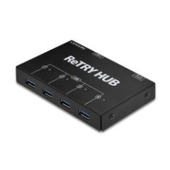 �Z���`�����[ CT-USB4HUBV2 USB�f�o�C�X�ڑ�����A�_�v�^�[ ReTRY HUB ���񂹏��i