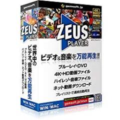 �������������� ZEUS PLAYER �u���[���C�EDVD�E4K�r�f�I�E�n�C���]�����Đ�!(�Ή�OS:WIN&MAC)(GG-Z001) ���񂹏��i