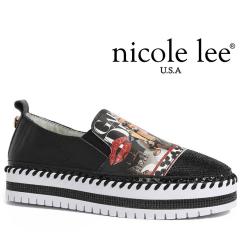 2���� NICOLE LEE �j�R�[�����[ BLING23033 LADY IN BLACK ���f�B�[�X ���O�W���A���[ �J�W���A�� �X�j�[�J�[ ���� ���C���X�g�[���X�j