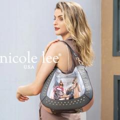 ���ʌ��� NICOLE LEE �j�R�[�����[ LNO17064 LADIES NIGHT OUT HOBO BAG ���f�B�[�X �g�[�g�o�b�O �V�����_�[ �n���h�o�b�O �C�O�u�����h