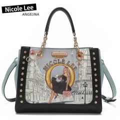 ���ʌ��� NICOLE LEE �j�R�[�����[ DC16623 DREAMING THE CITY ���f�B�[�X �u���[�O���[�� �`�F�[���V�����_�[ �n���h�o�b�O �r�[�K����