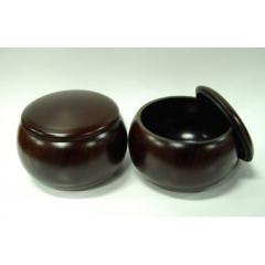 吉田木工所 碁器 木目塗り 送料無料