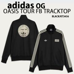 新品XL⭐️adidas × oasis ツアー トラックトップ live25 黒 adidas originals アディダス トラックトップ OASIS TOUR live'25
